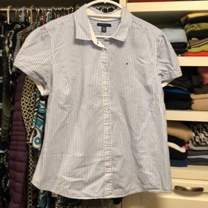 Tommy Hilfiger short sleeve button down shirt